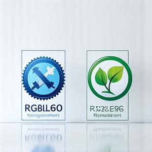 ISO 9001 및 14001 인증 로고